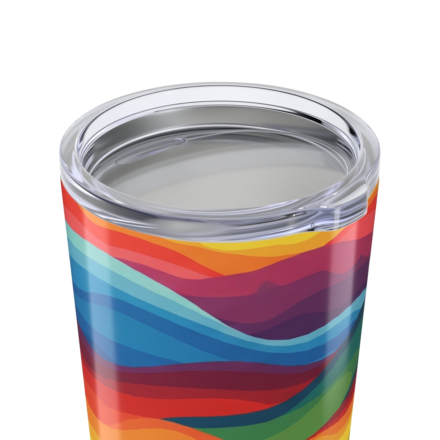 20oz Stainless Steel Tumbler With Printed Design Double Wall Vacuum Insulated Leak Proof Mug For Hot Or Cold