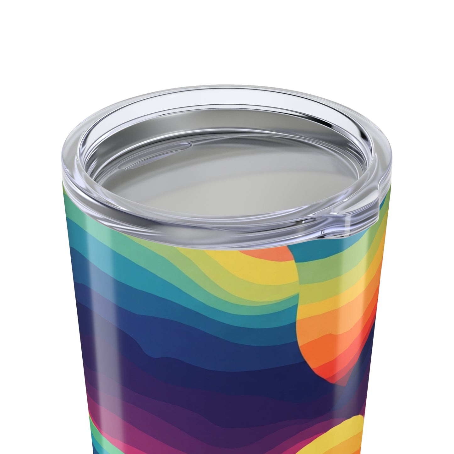20 Ounce Stainless Steel Printed Tumbler With Double Wall Vacuum Insulation Leak Proof Design For Hot And Cold