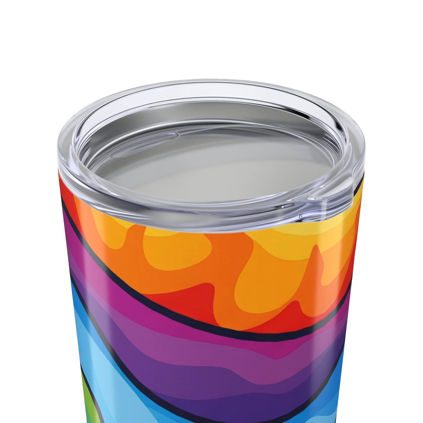 20 Oz Stainless Steel Tumbler With Double Wall Vacuum Insulation Spill Resistant Travel Mug For Hot Or Cold