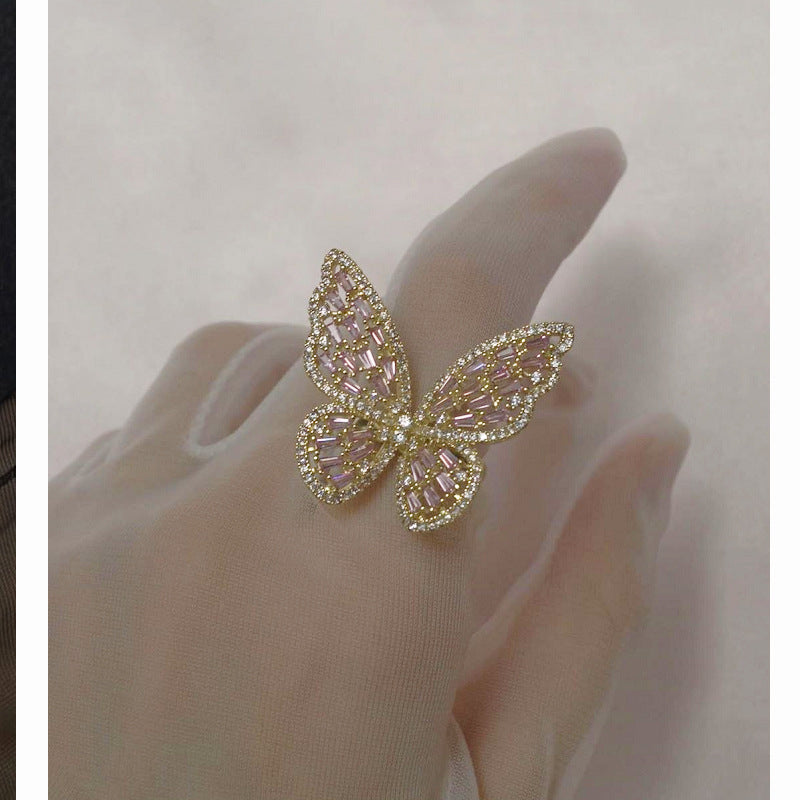 3D Butterfly Jewelry Hollow Design Gift Packaged For Women And Girls Anniversary Celebration Gift For Any Gift