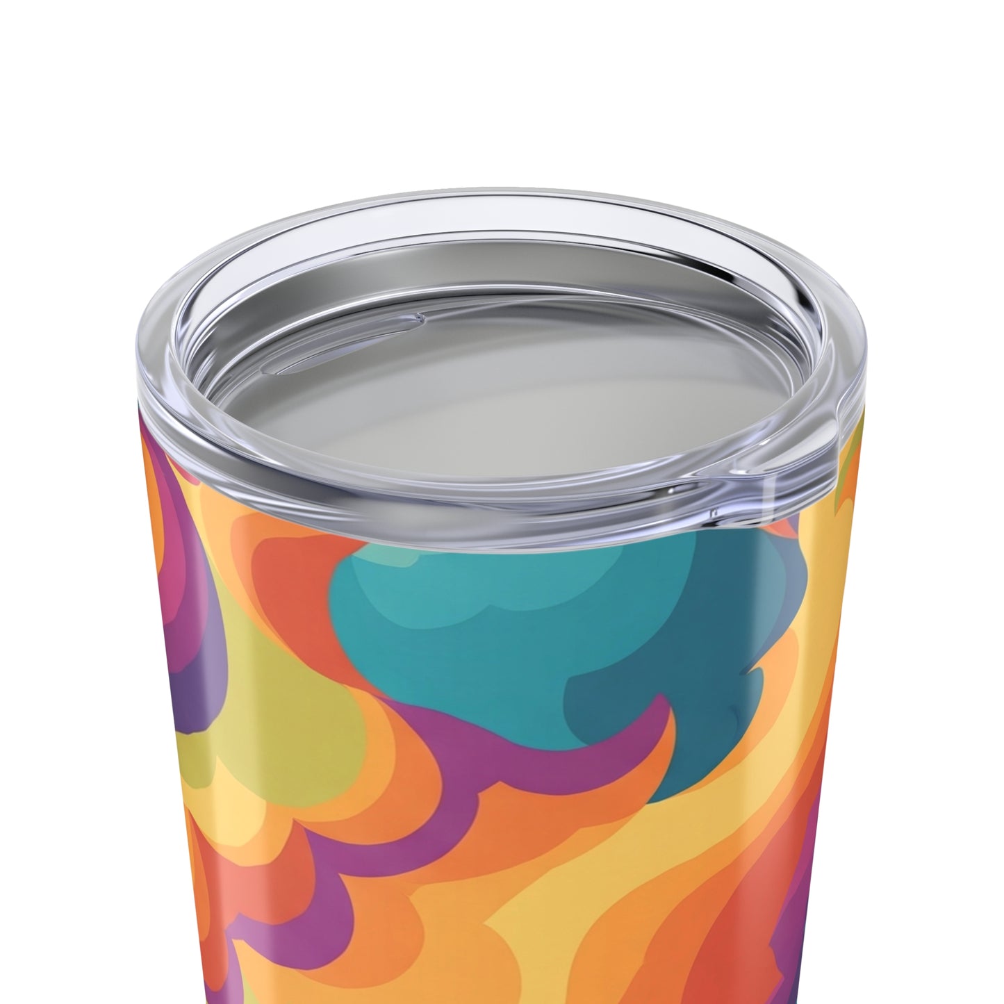 20oz Stainless Steel Tumbler With Double Wall Vacuum Insulation For Hot Or Cold Beverages Spill Resistant Travel