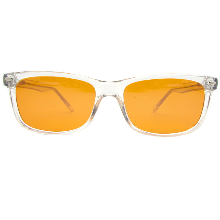 Blue Light Blocking Glasses Adjustable Tortoise Shell Frame Clear Yellow Red Lenses Ninety Nine Percent Lenses