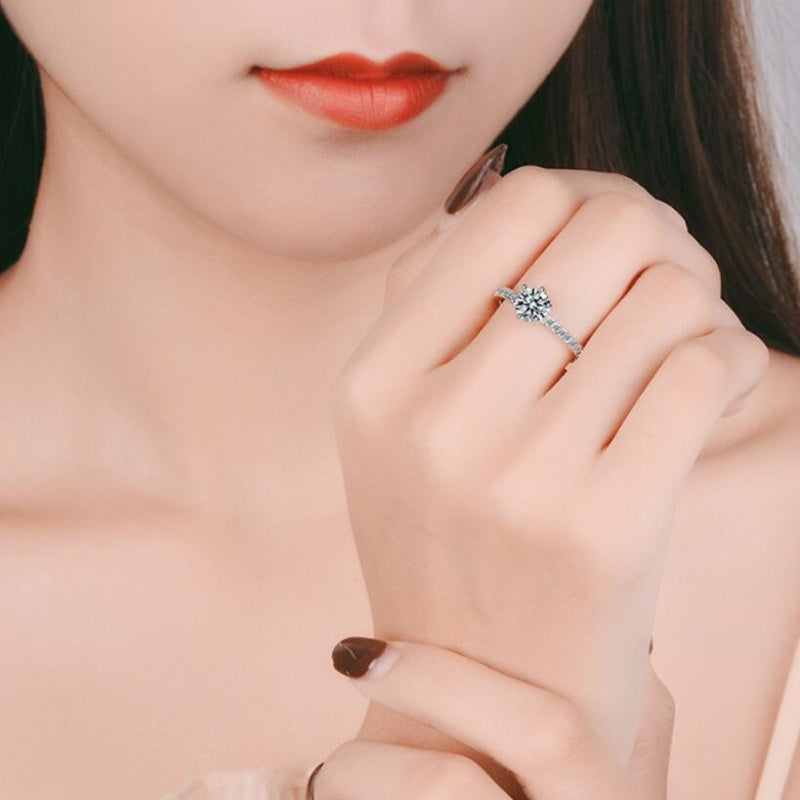 Womens Adjustable Copper Ring With Zircon Stone Geometric Korean Style Fashion Jewelry Gift Elegant Everyday Accessory