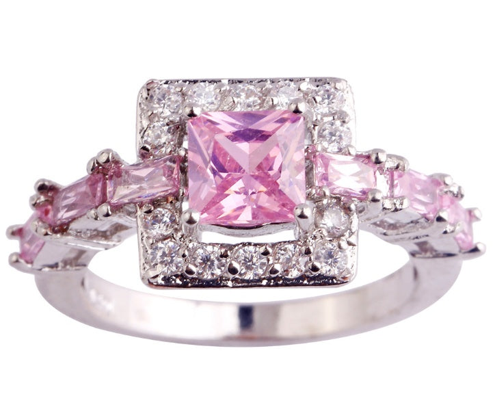 Copper Plated Platinum Ring For Gifts And Weddings Europe And America Style Occasion Accessory Ideal For Anniversaries