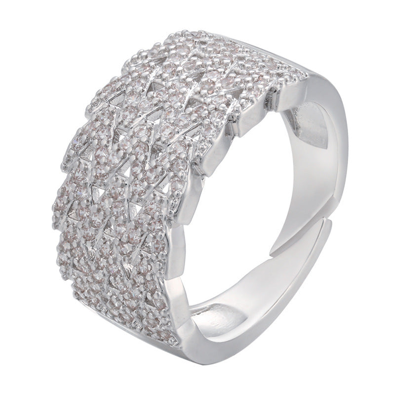 Adjustable Women Ring Copper Jewelry Butterflies Star Heart Twist Design Goldtone Fashion Accessory Daily Wear