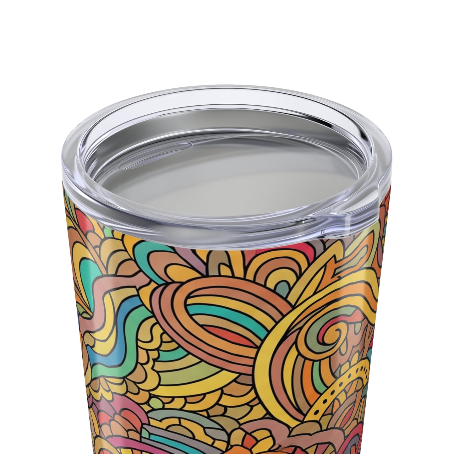 20oz Stainless Steel Tumbler With Design Double Wall Vacuum Insulated Spill Resistant Travel Mug For Hot And Cold