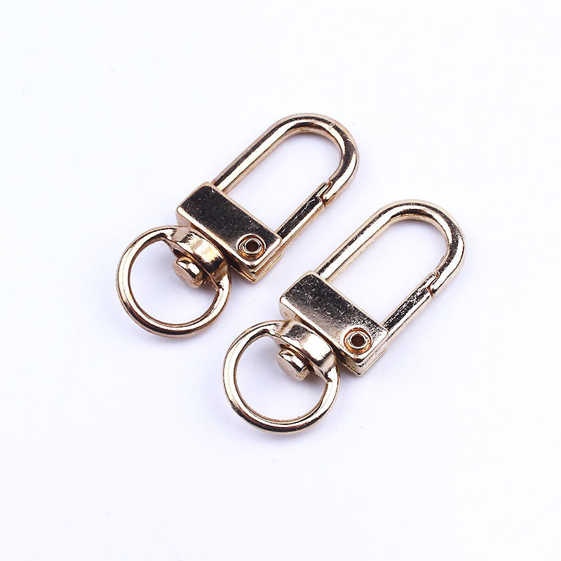 Zinc Alloy Latch Hardware Buckle Key Ring DIY Jewelry