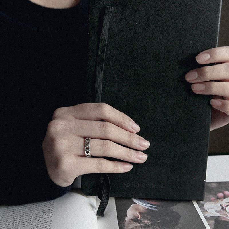 Adjustable Open Ring 6mm Wide Band Electroplated Finish For Men And Women Size 10 To 17 And 14 To 21 Comforts