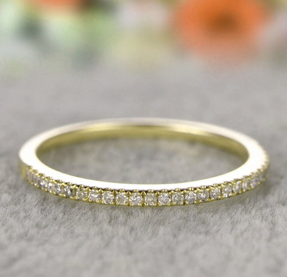 Women Rhinestone Engagement Ring Jewelry Sparkling Copper Band With Crystal Zircon For Wedding And Nite Events