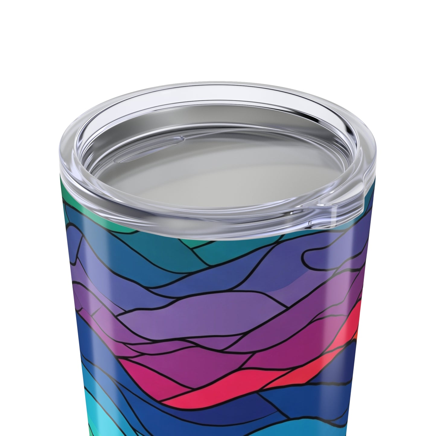 20oz Stainless Steel Tumbler With Double Wall Vacuum Insulation Spill Resistant Lid Printed Travel Mug For