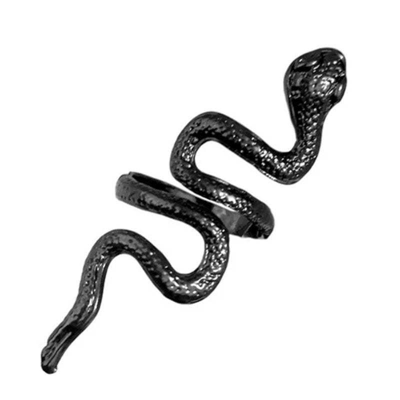 Adjustable Snake Ring Unisex Zodiac Animal Design Retro Metal Ring Punk Style Ring For Men And Women Unisex Zodiac