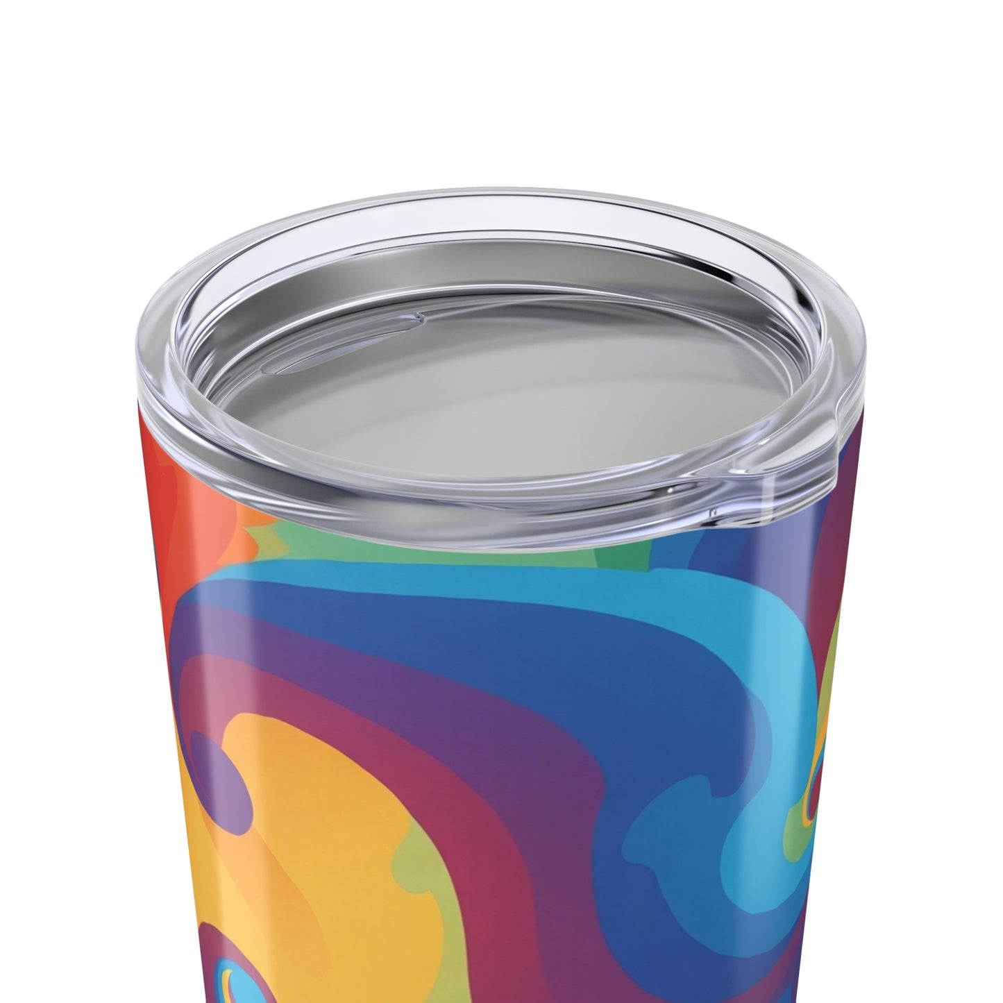 20 Oz Stainless Steel Tumbler With Double Wall Vacuum Insulation Spill Resistant For Hot And Cold Beverages Artwork
