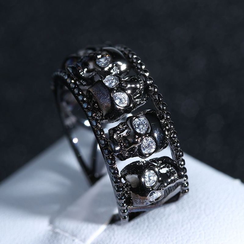 Brass Ring With Gold Plated Gemstone Inlay Fashion Jewelry For Women European Style Ring With Gems With Elegant Inlays