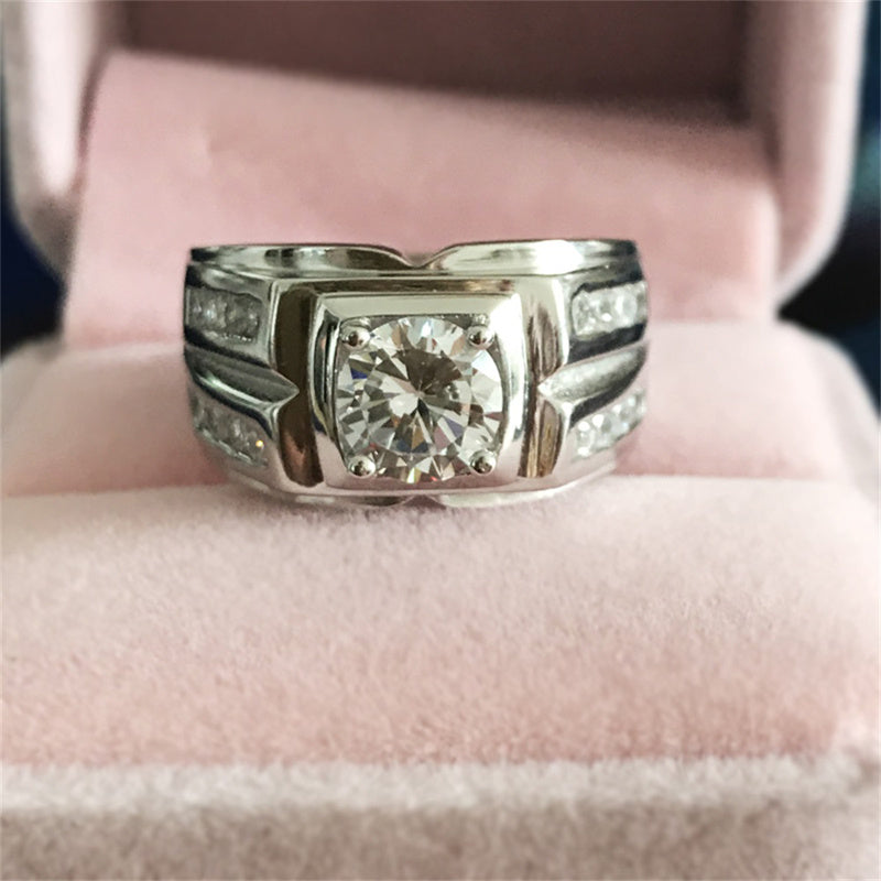 925 Sterling Silver Ring For Women And Girls European American Design Fine Jewelry Elegant Everyday Wear Gifts