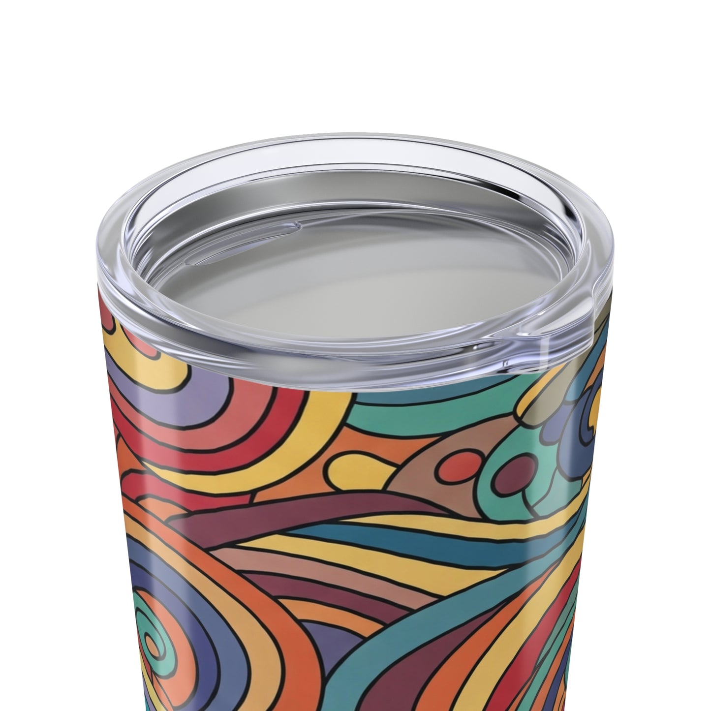 20 Oz Stainless Steel Tumbler With Double Wall Vacuum Insulation Keeps Drinks Hot Or Cold With Spill Resistant Lid