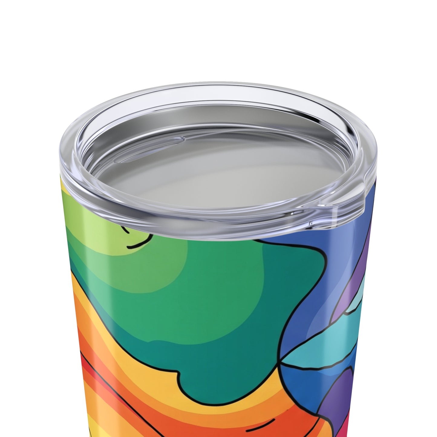 20oz Stainless Steel Tumbler With Double Wall Vacuum Insulation Spill Resistant Printed Coffee Cup And Secure Lid