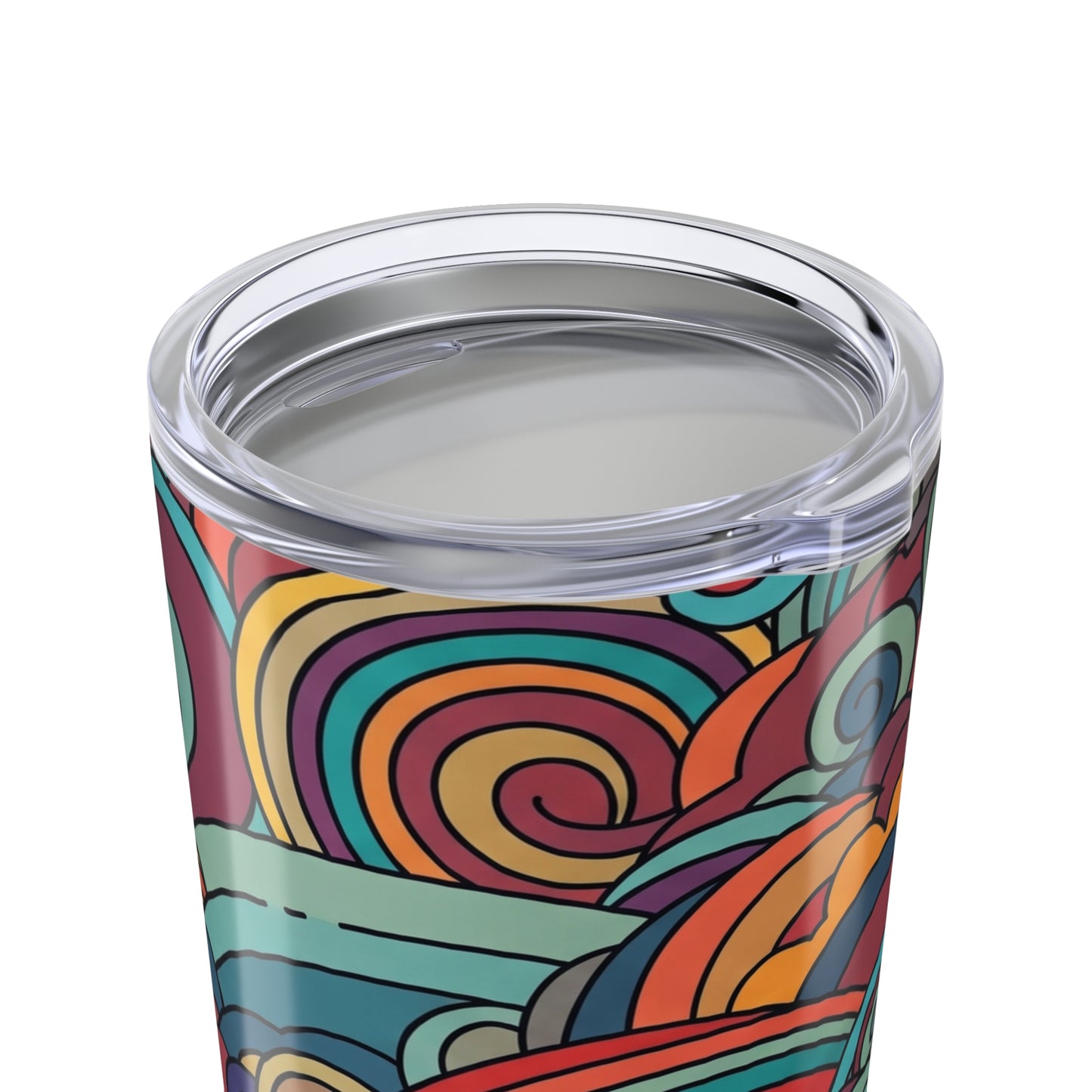 20oz Stainless Steel Tumbler Double Wall Vacuum Insulated Spill Resistant Durable Coffee Travel Mug With Printed