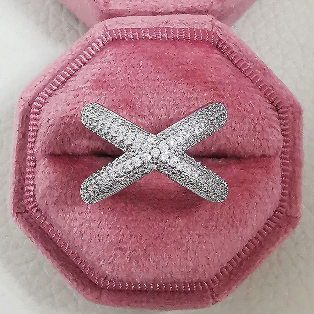 Copper Ring Electroplated Fashion Jewelry For Women Elegant Chic Band Ring Gift For Her Everyday Wear Trendy Accessory