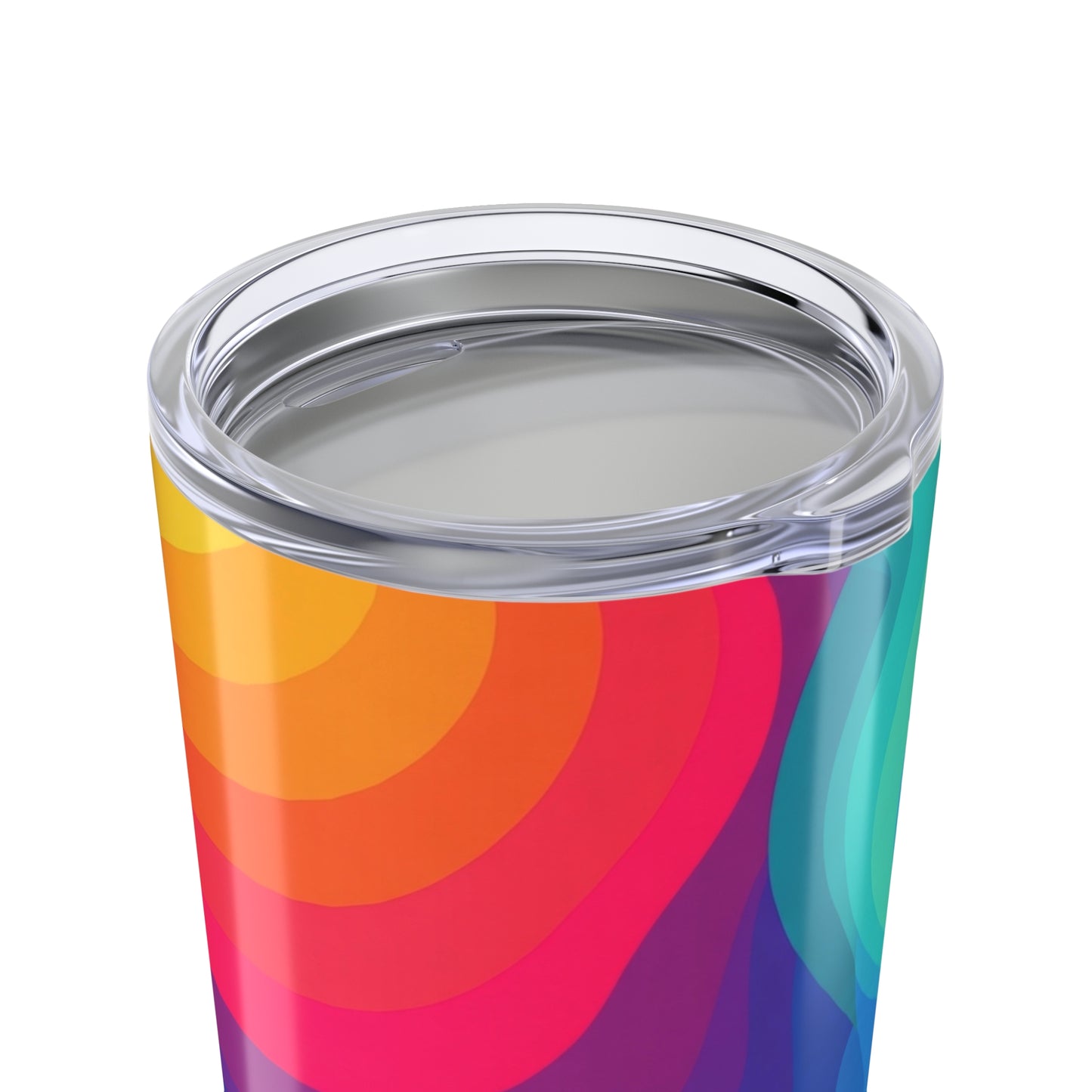 20oz Metal Printed Travel Tumbler With Lid Double Wall Insulated Stainless Steel Spill Resistant Coffee Cup All Day