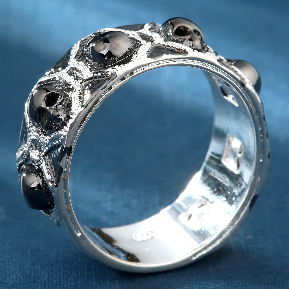 Copper Ring Vintage Style Black Color Sizes 4th Through 12th Handcrafted Statement Accessory For Everyday Wear