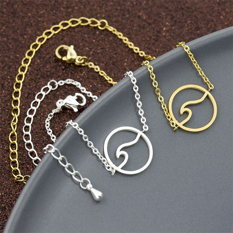 Copper Bracelet Silver Wave Design Cuff Bangle For Women And Girls Anniversary Gift Employee Benefits Business