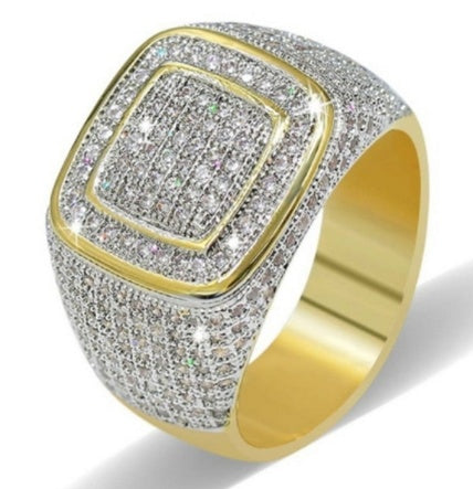 Womens Fine Diamond Ring European Fashion Ring Exquisite Metal Ring Anniversary Ring Engagement Ring Promise Ring