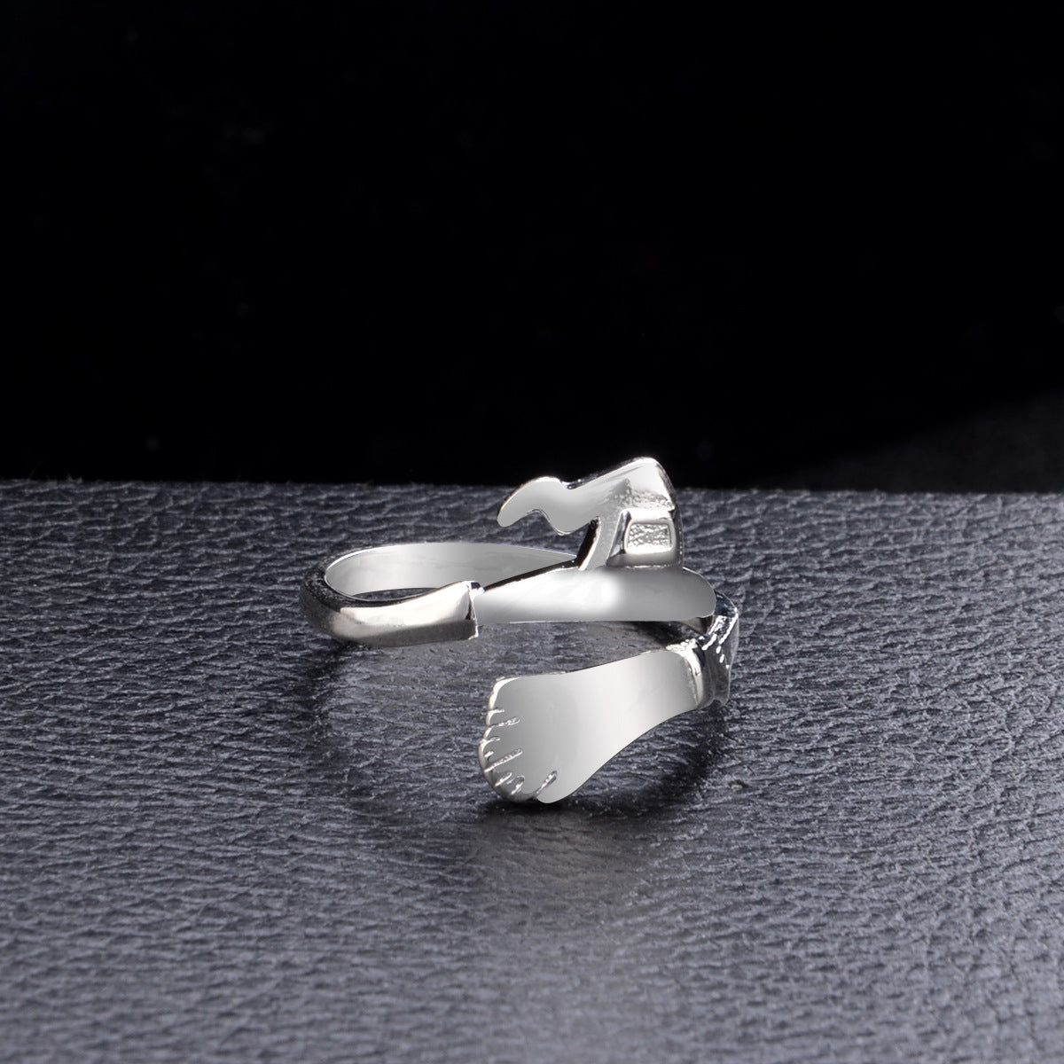 Womens Witch Hat Ring Electroplated Alloy Fashion Statement Jewelry For Halloween Costume Parties Everyday Wear