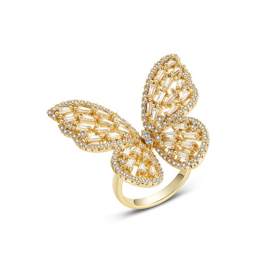 3D Butterfly Jewelry Hollow Design Gift Packaged For Women And Girls Anniversary Celebration Gift For Any Gift