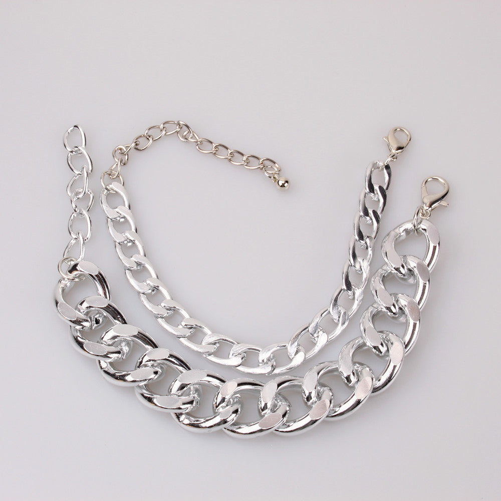 Retro Aluminum Chain Necklace Lightweight Jewelry For Everyday Wear Travel Gift Ideas Opening Ceremony For All