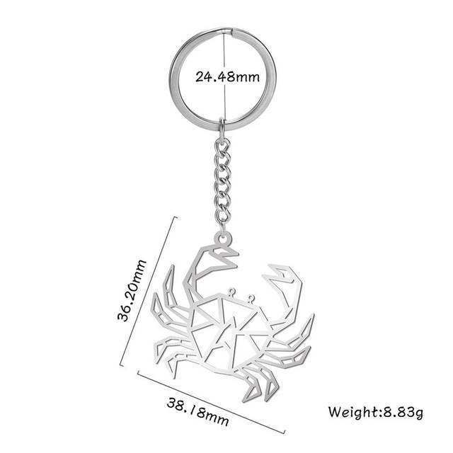 Animal Stainless Steel Key Ring Keychain For Men And Women With Various Animal Designs Durable Non Rusting Dog