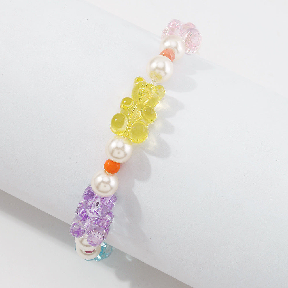 Womens Alloy Bracelet Exaggerated Thick Chain Layered Fashion Jewelry Electroplated Imitation Gold Finish Bracelet