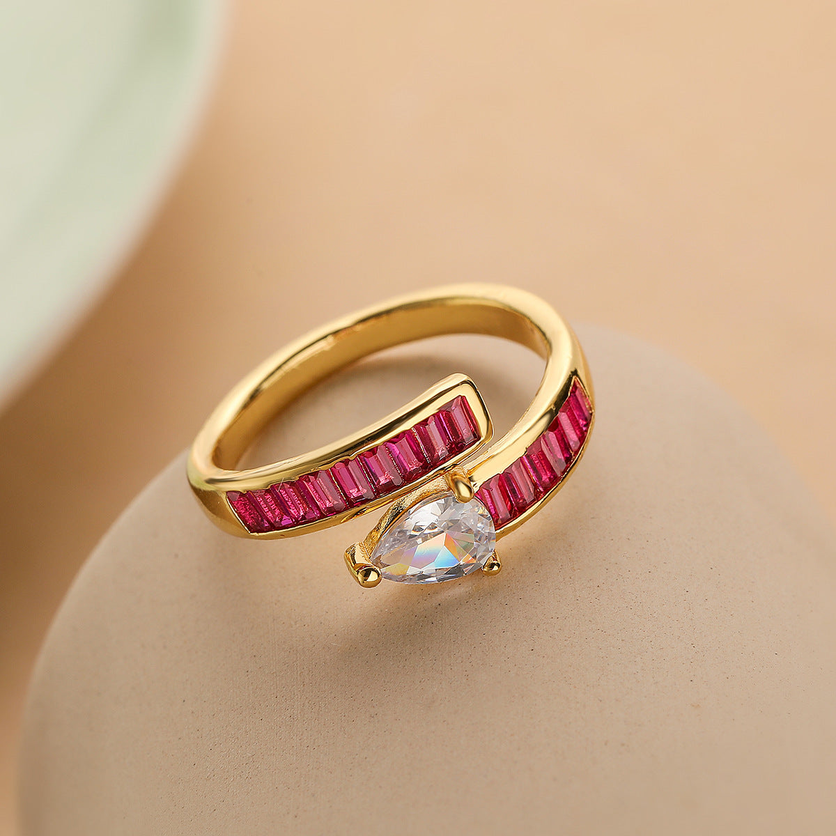 Copper Adjustable Ring For Women Fashion Jewelry Everyday Wear Durable Elegant Gift Versatile Accessory Trends