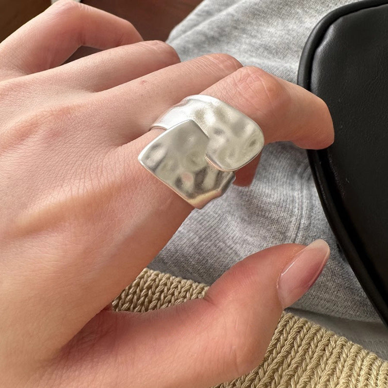 Copper Adjustable Index Finger Ring For Women Daily Wear