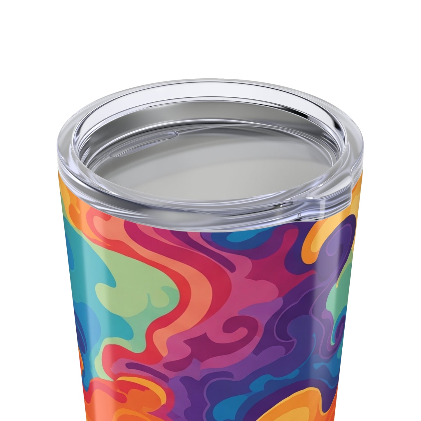 20oz Stainless Steel Tumbler Double Wall Vacuum Insulation Spill Resistant Thermal Printed Travel Mug Hot Or Cold