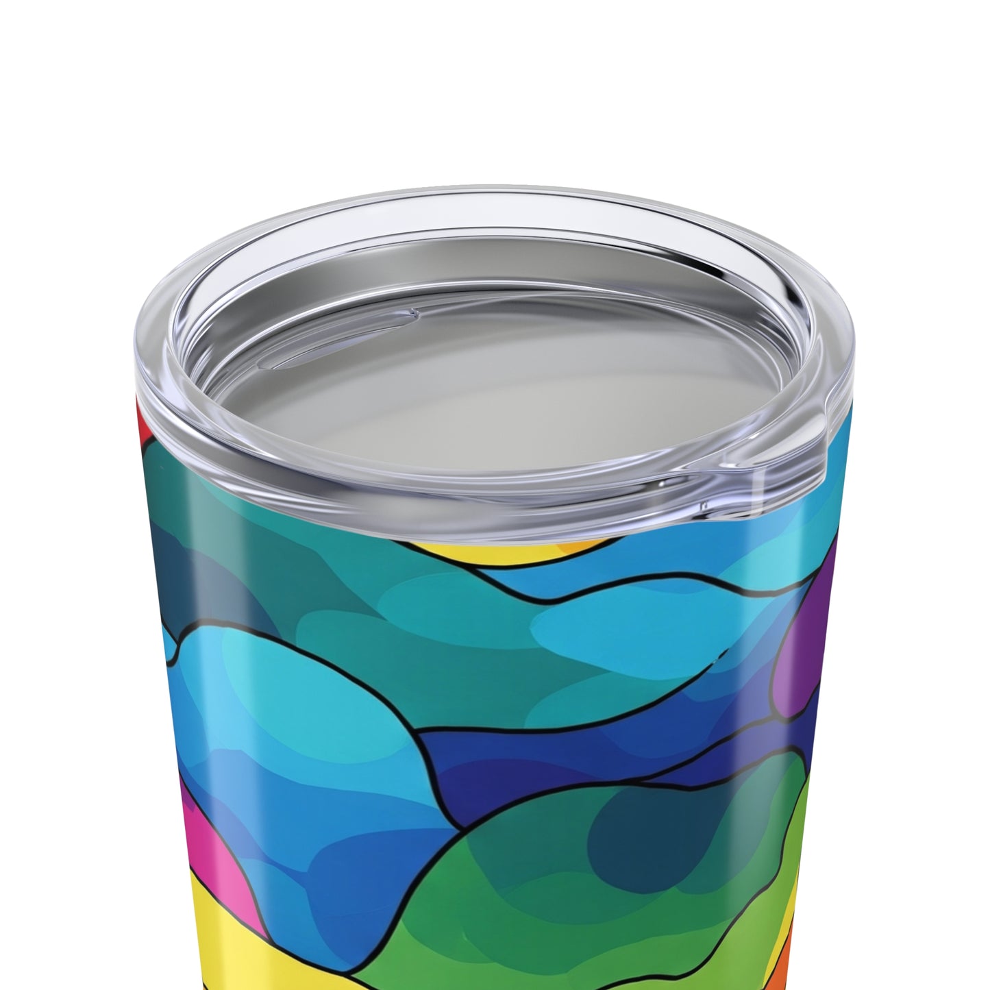 20oz Stainless Steel Tumbler With Double Wall Vacuum Insulation Leak Proof Travel Mug Printed Design For Hot Or