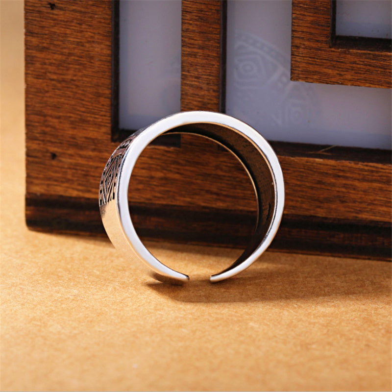 Mens Geometric Copper Ring Vintage Design For Advertising Promotions And Gift Giving Jewelry For Gift Promotions Now