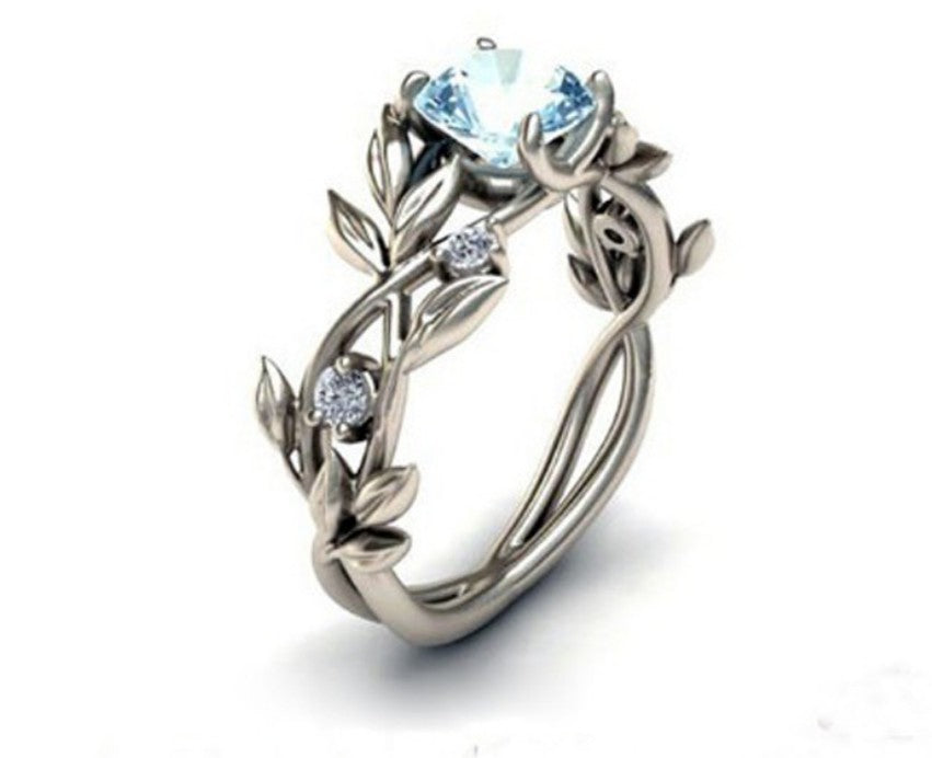 Alloy Diamond Ring Exquisite Design For Special Occasions