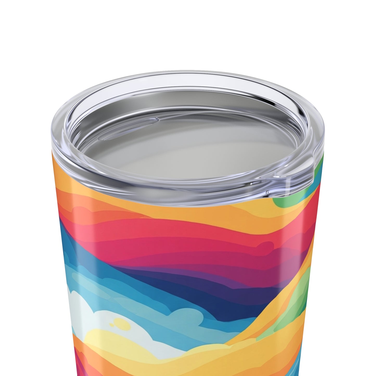 20oz Stainless Steel Travel Mug With Design Double Wall Vacuum Insulated Spill Resistant Durable Beverage Container
