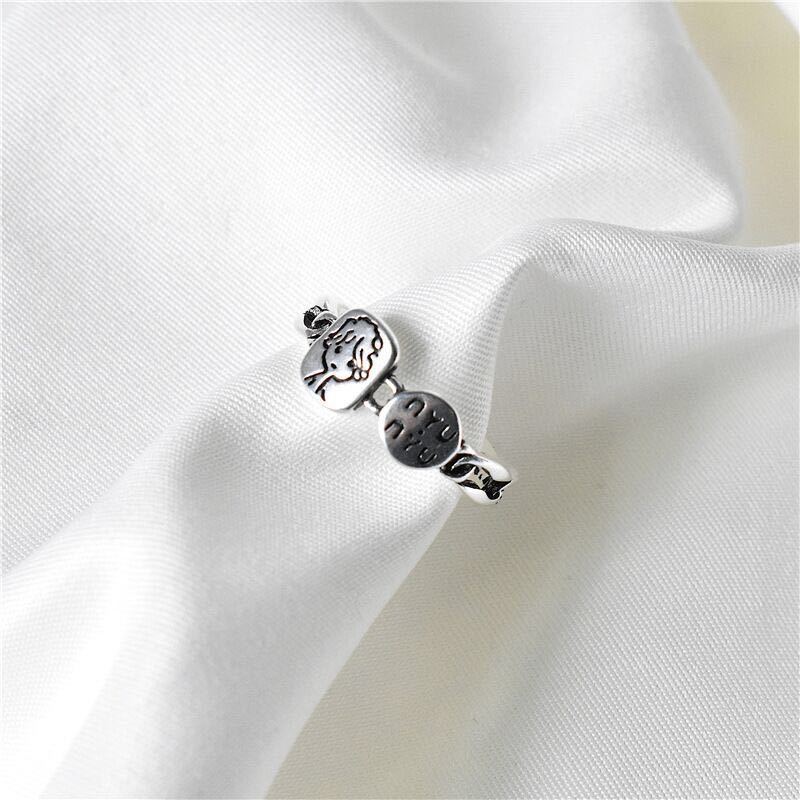 Unisex Copper Ring Electroplated Index Finger Ring Retro Style Fashion Jewelry Gift For Men Women Durable Finish