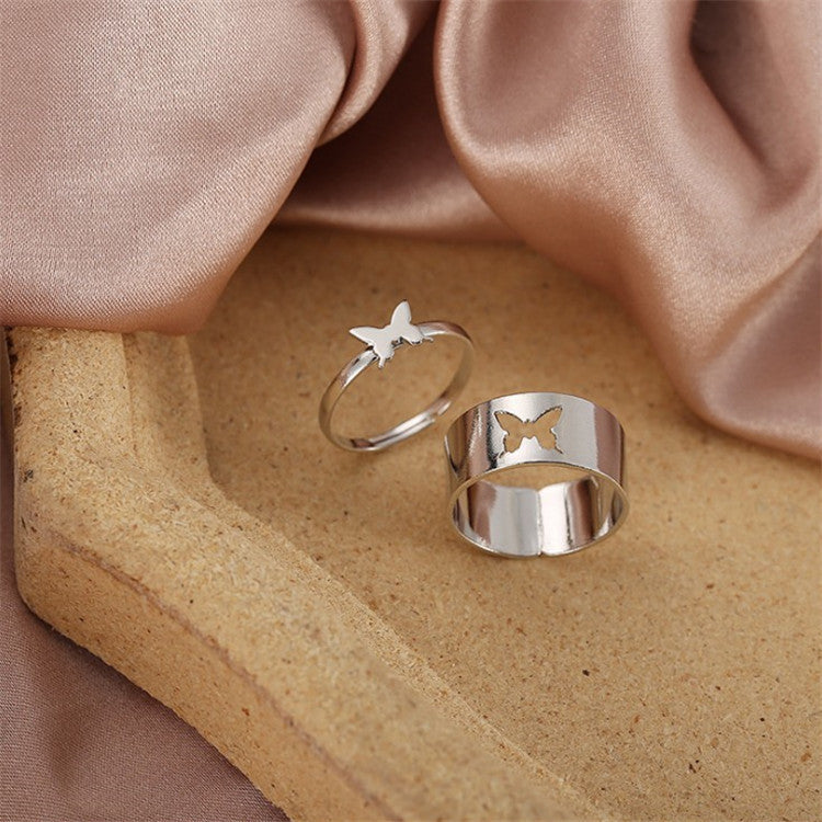 Adjustable Copper Tail Ring For Women And Girls European Style Open Ring Niche Design For Casual Everyday Wear