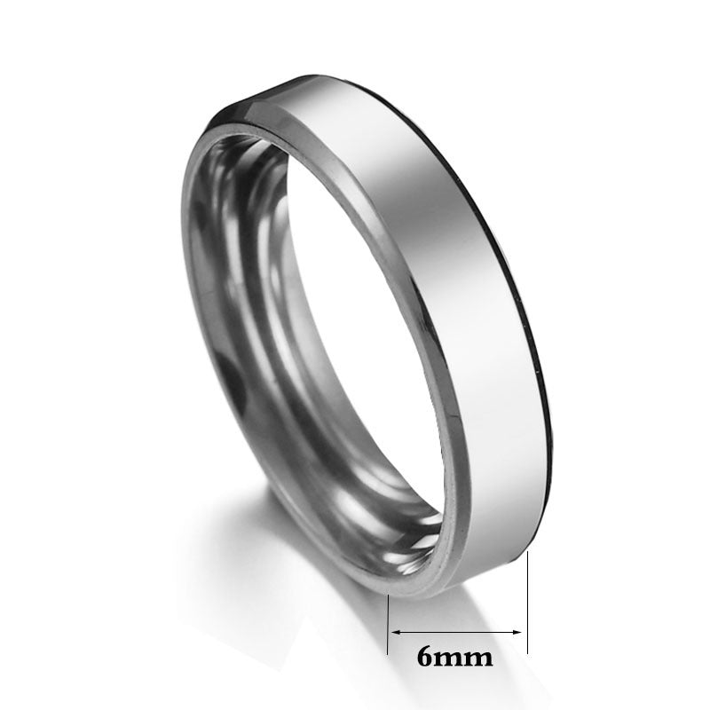 Mens Stainless Steel Ring Simple Metal Band For Men Durable Everyday Jewelry Gift For Him Sturdy Finish Design