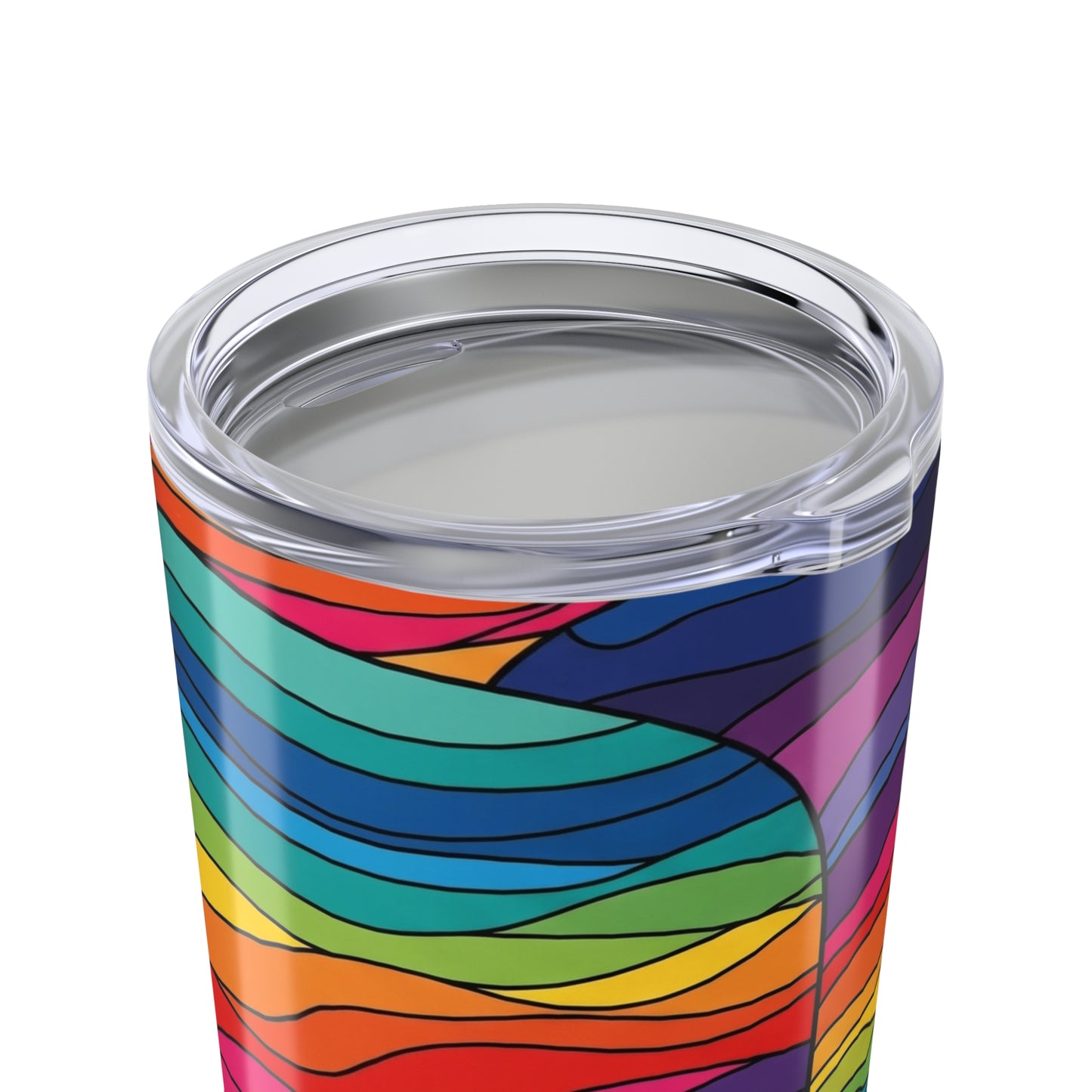 20oz Stainless Steel Tumbler Vacuum Insulated Leak Proof Bpa Free For Hot Cold Drinks Printed Design Coffee Mug