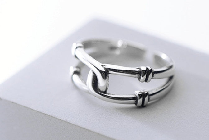 Copper Cross Cut Ring Fashion Jewelry With Elegant Band For Daily Wear And Special Occasions For Everyday Wear