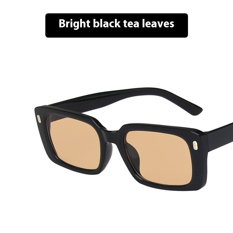 Womens Sunglasses Retro Hip Hop Trendy Fashion Sunglasses for Driving Cycling Outdoor Sports and Sun Protection Style