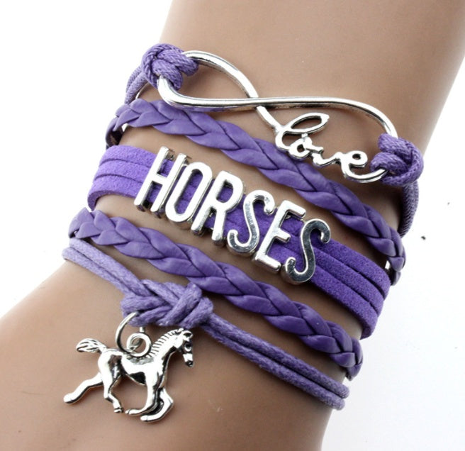 Womens Braided Leather Bracelet Handmade Multilayer Alloy Charm Adjustable Fashion Accessory Elegant Design For Women