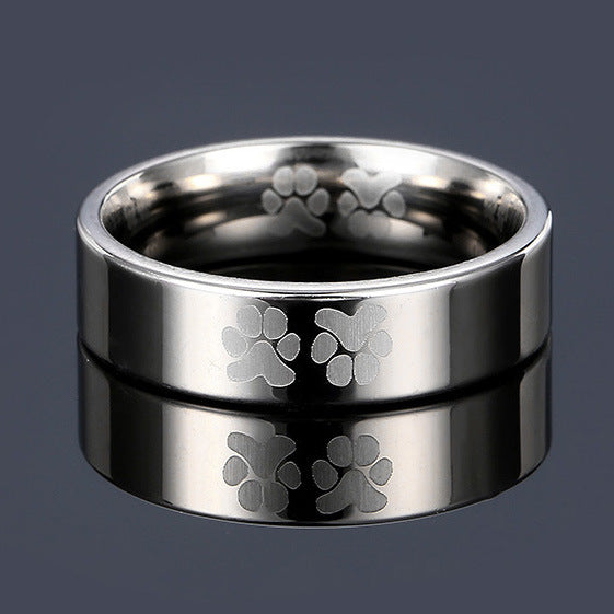 Unisex Rainbow Insect Design Ring Stainless Steel Fashion Jewelry Band for Men Women Statement Accessory Style