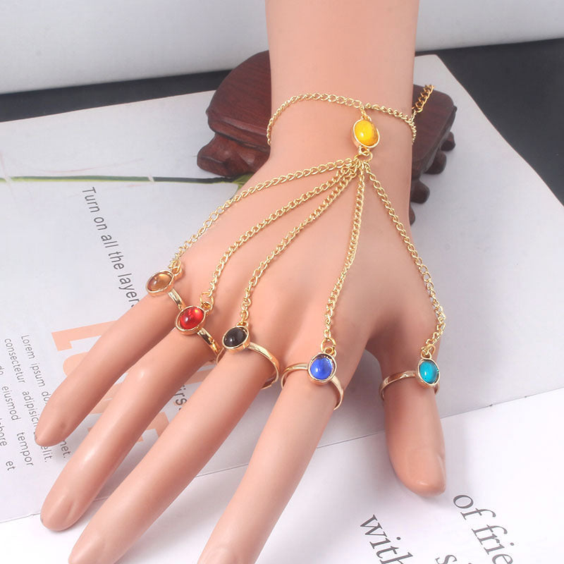 Womens Fashion Bracelet Cartoon Geometry Design Zn Alloy Electroplated High Quality Jewelry For Women Everyday