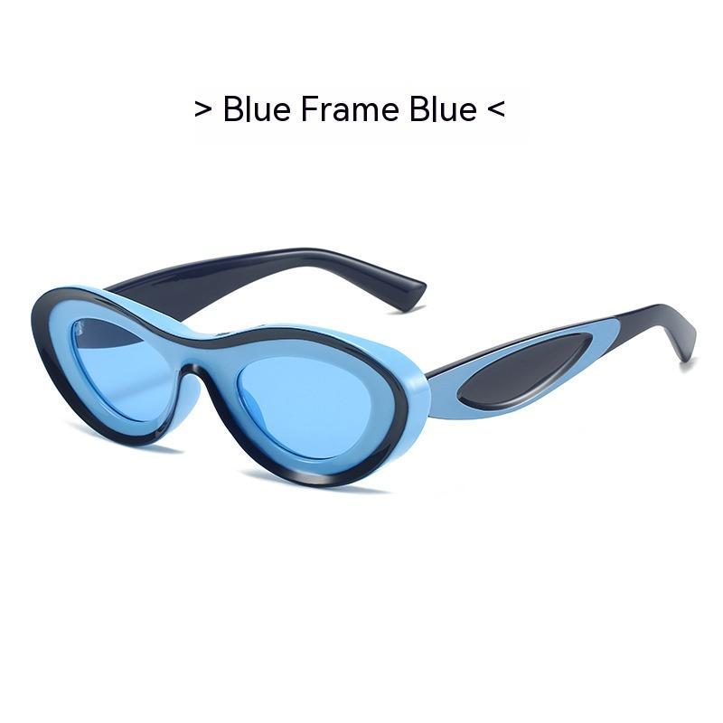Cat Eye Sunglasses UV400 Protection Small Frame Fashion Glasses For Women And Men With Durable PC Frame Styles