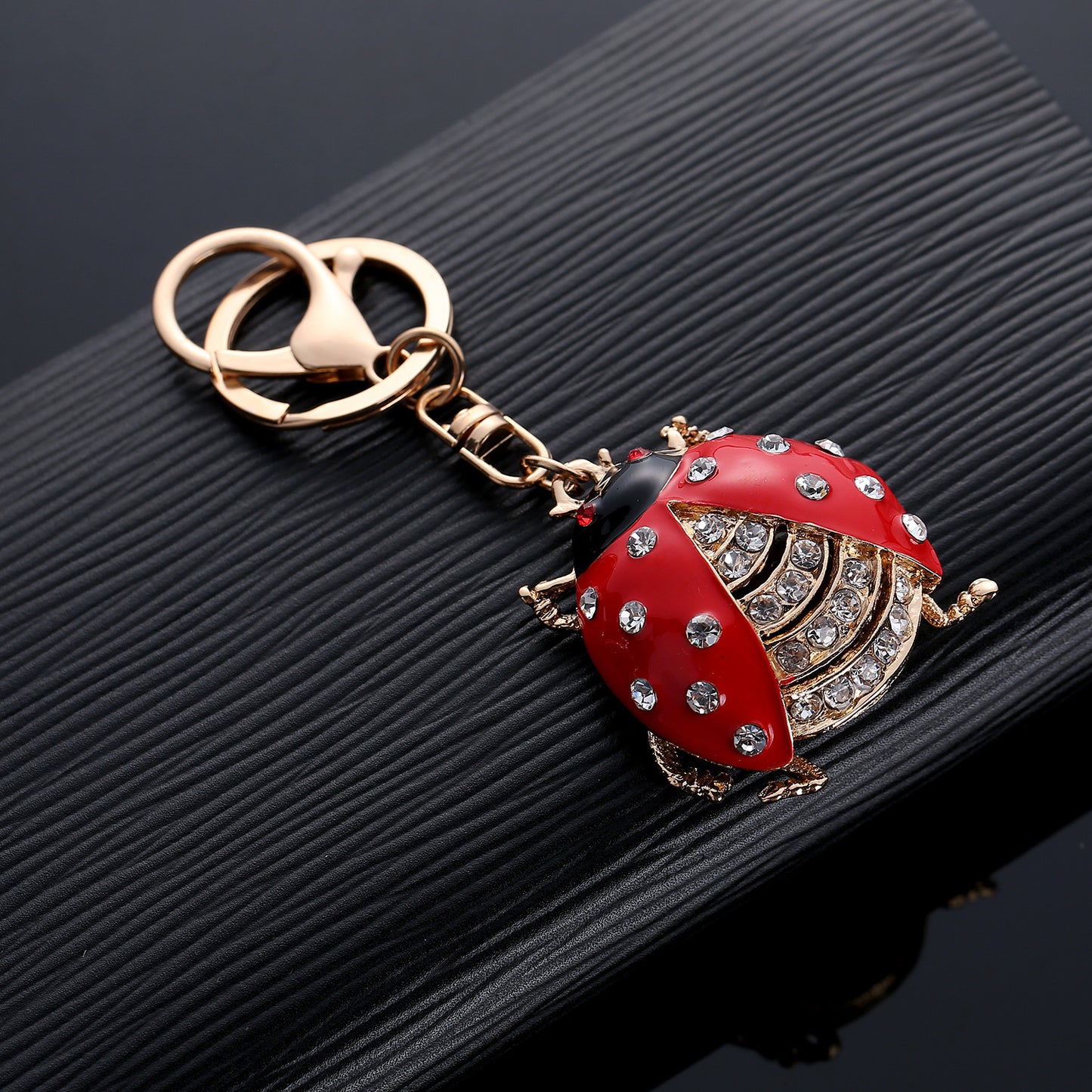Alloy Keychain Seven Star Design 11cm For Keys And Bags