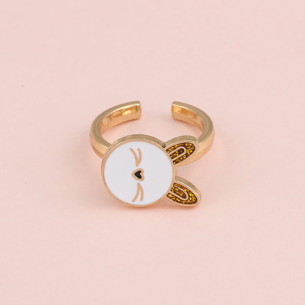 Alloy Rotating Ring Fidget Spinner Adjustable Opening For Focus And Stress Anxiety Relieving High Speed Stress